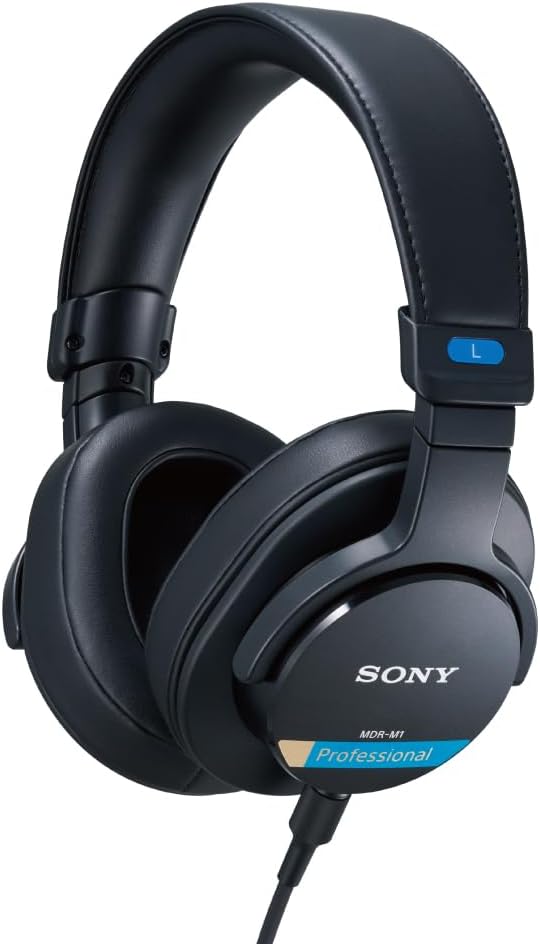 Sony MDR-M1 Studio-Kopfhörer mit geschlossenem Rücken - kabelgebunden, Ultra-Breitband-Wiedergabe (5