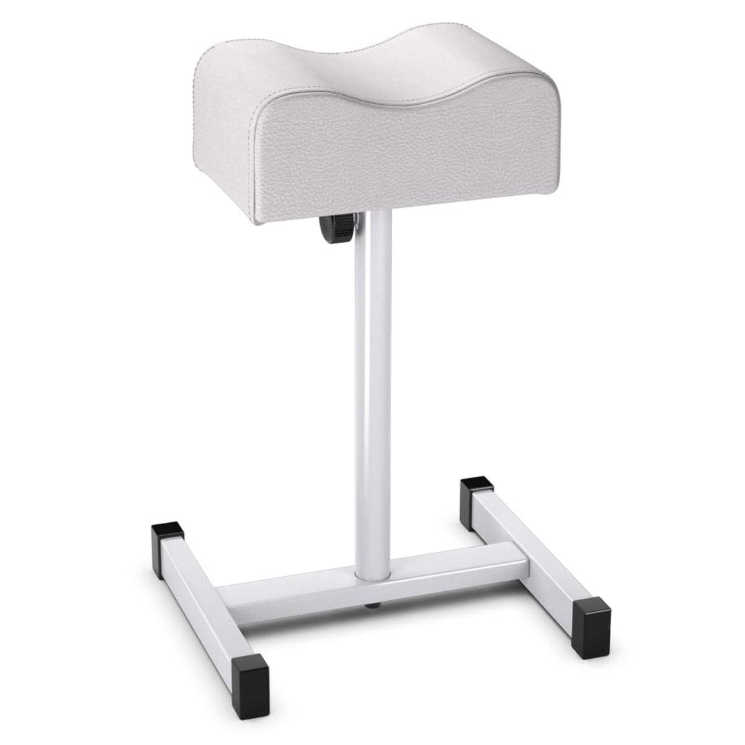COSTWAY Pediküre Hocker, Beinauflage höhenverstell von 45cm-65cm, Fussstütze Fusshocker für Nagelpfl
