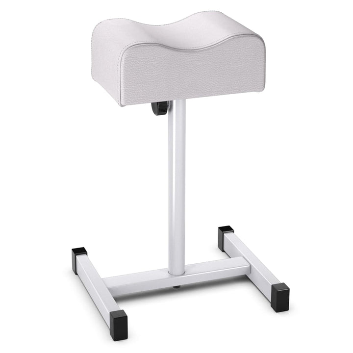 COSTWAY Pediküre Hocker, Beinauflage höhenverstell von 45cm-65cm, Fussstütze Fusshocker für Nagelpfl