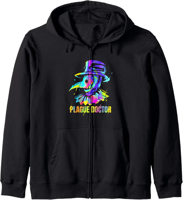 Plague Doctor - Mittelalter Pandemie Pestdoktor Kapuzenjacke