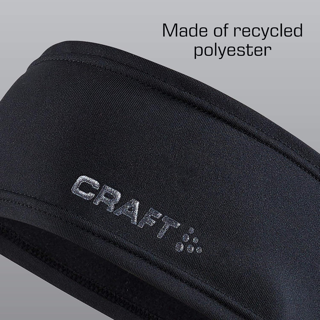 Craft CORE Essence Thermal Headband L-XL Schwarz, L-XL Schwarz