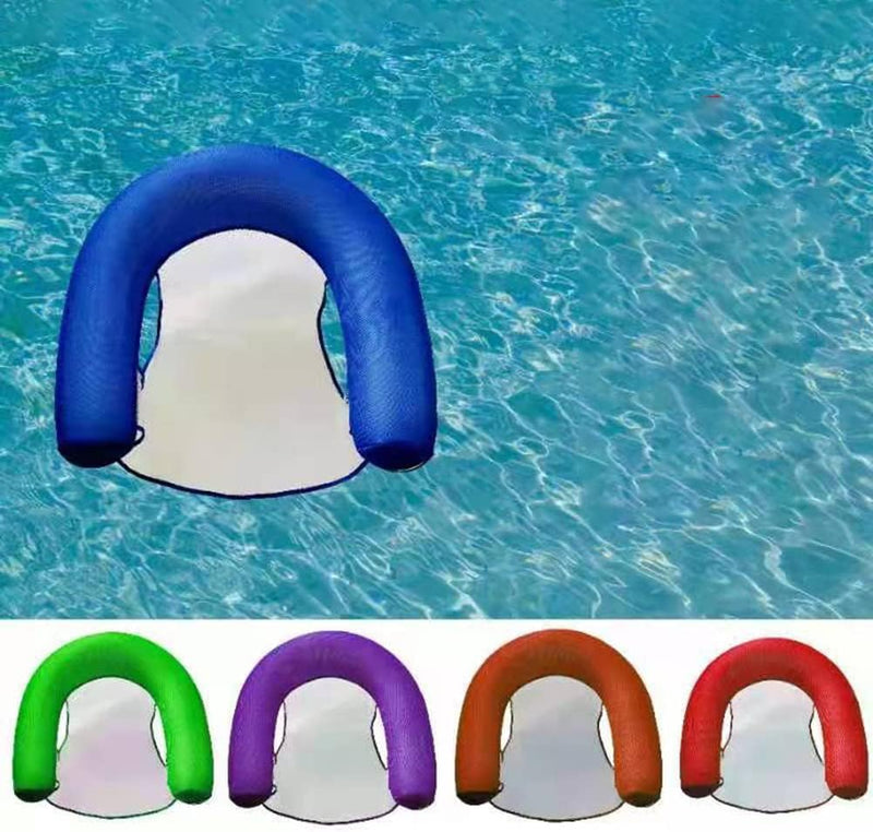 Tumnea Float Sessel, aufblasbarer Wasserstuhl Wassersitz Pool, Schwimmbadstuhl Wasserhängematte Luft
