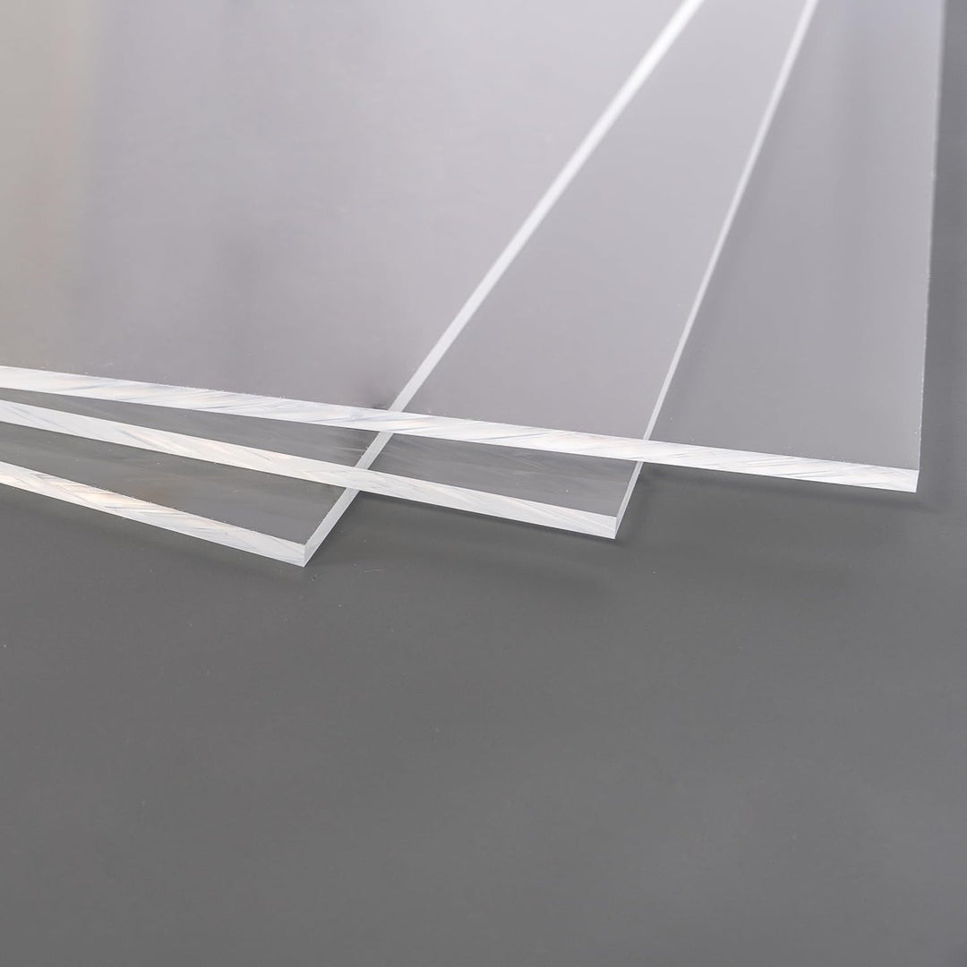 Cuadros Lifestyle | 4mm Acrylglas 40 x 40 cm 2er Pack | PMMA XT | transparent | glasklar | UV bestän