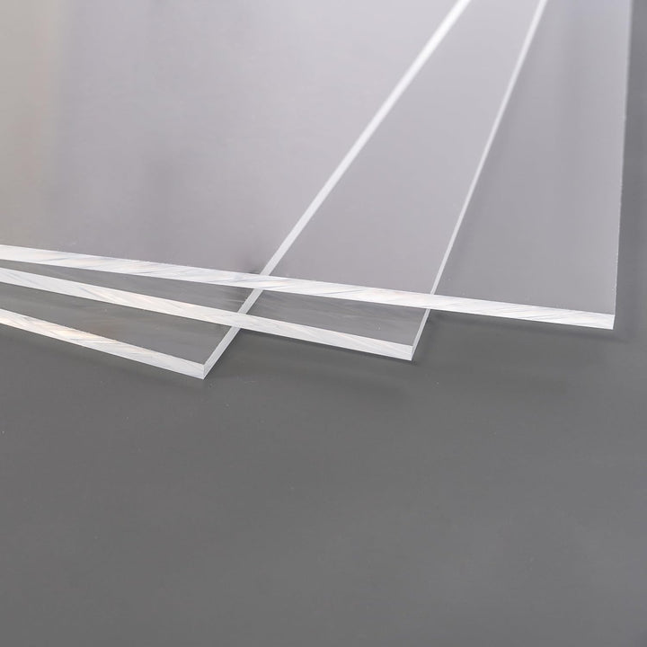 Cuadros Lifestyle | 4mm Acrylglas 40 x 40 cm 2er Pack | PMMA XT | transparent | glasklar | UV bestän
