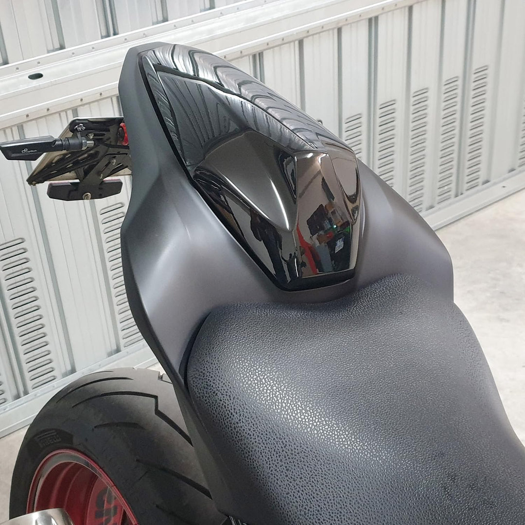 Lorababer Motorrad Heck Beifahrer Sozius Solositz Motorhaubenabdeckung Heckverkleidung Verkleidung f