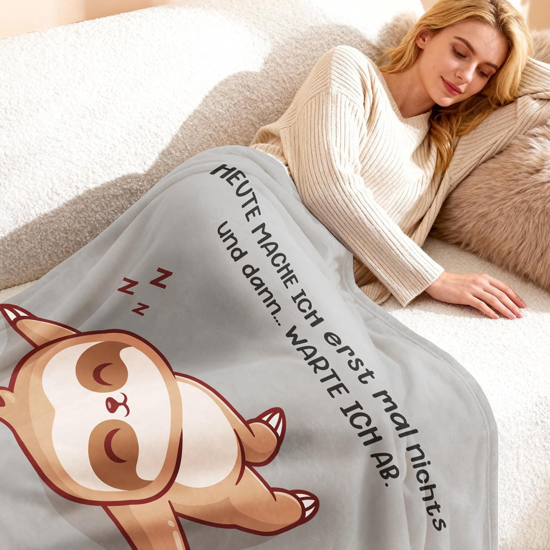 Geschenke für Frauen Männer, Flanelldecke Geburtstagsgeschenk für Freundin