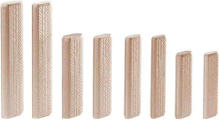 FESTOOL 498216 DOMINO Buche D 12x100/100 BU Pack of 100 Birke - Creme, Pack of 100 Birke - Creme