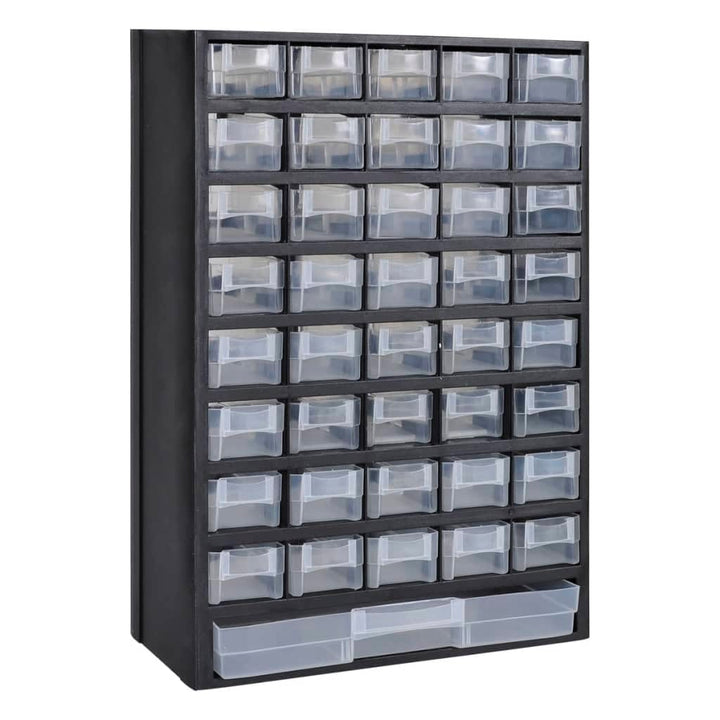 vidaXL Sortimentskasten 41 Fächer Sortimentsboxen Kleinteilemagazin Organizer