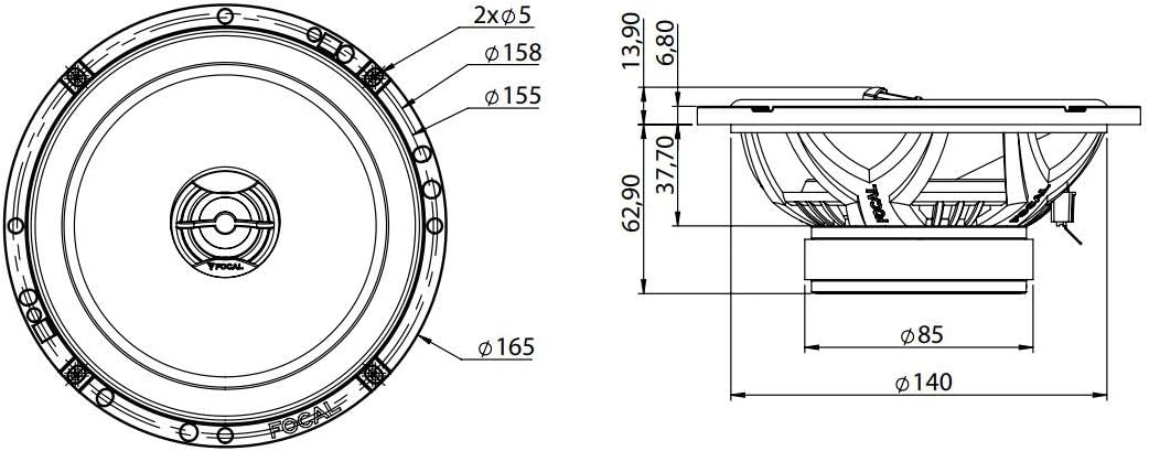 Focal Performance Access 165AC - 16,5cm Coaxsystem