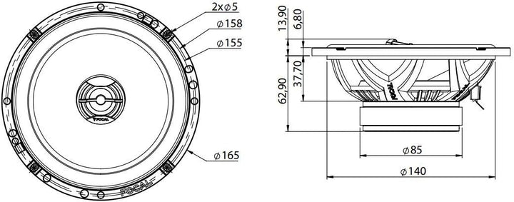 Focal Performance Access 165AC - 16,5cm Coaxsystem