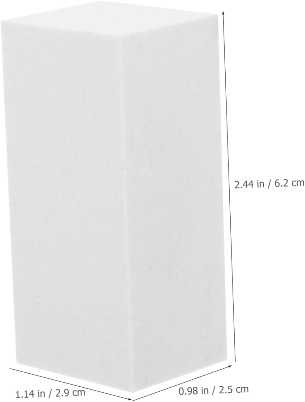 Homoyoyo Weisser Aluminiumoxid Abrichtstein Doppelseitig Hochhärte Schleifstein Reparaturblock Für S