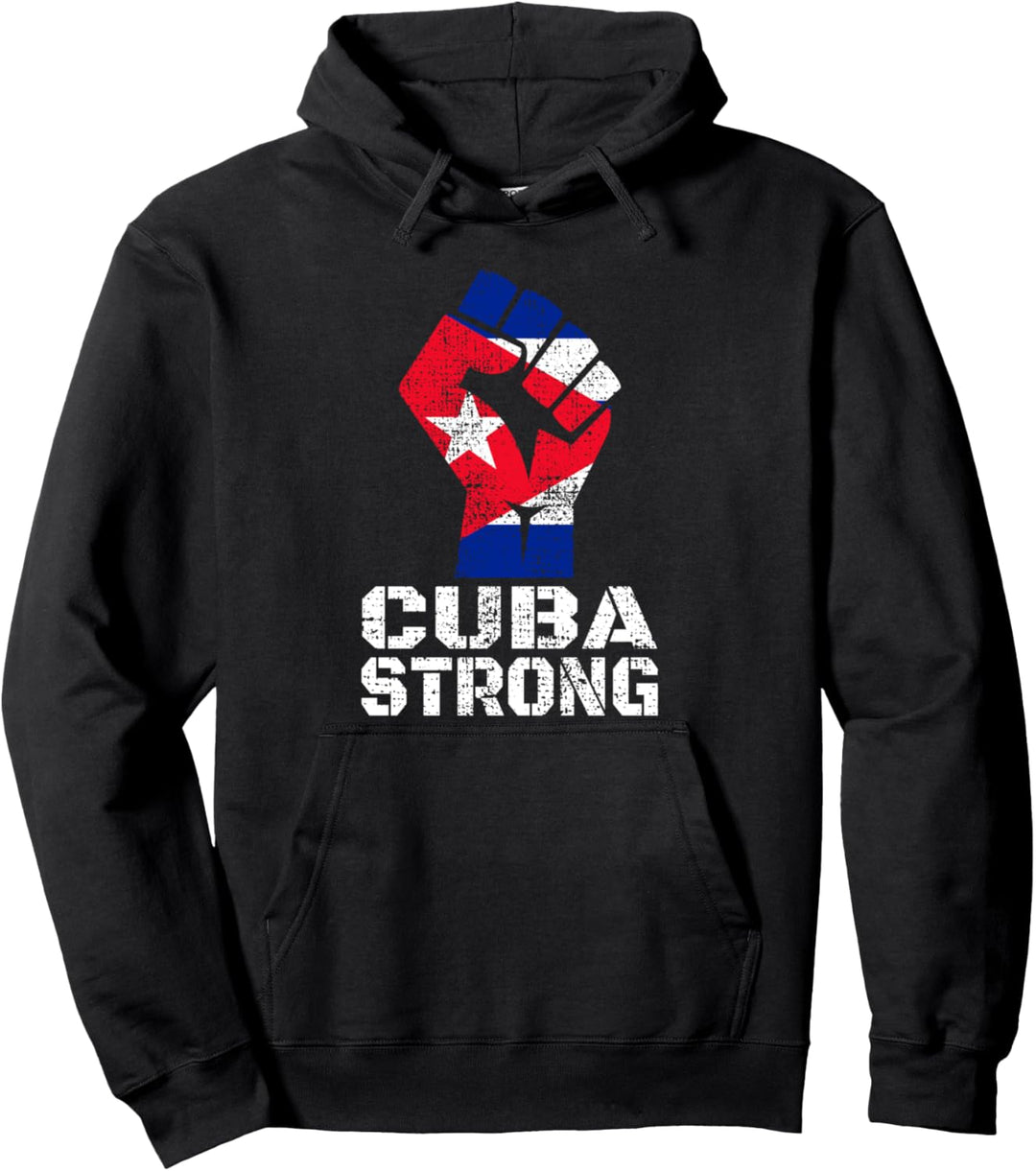 CUBA STRONG - Kubanische Flagge Für Männer Frauen Pullover Hoodie