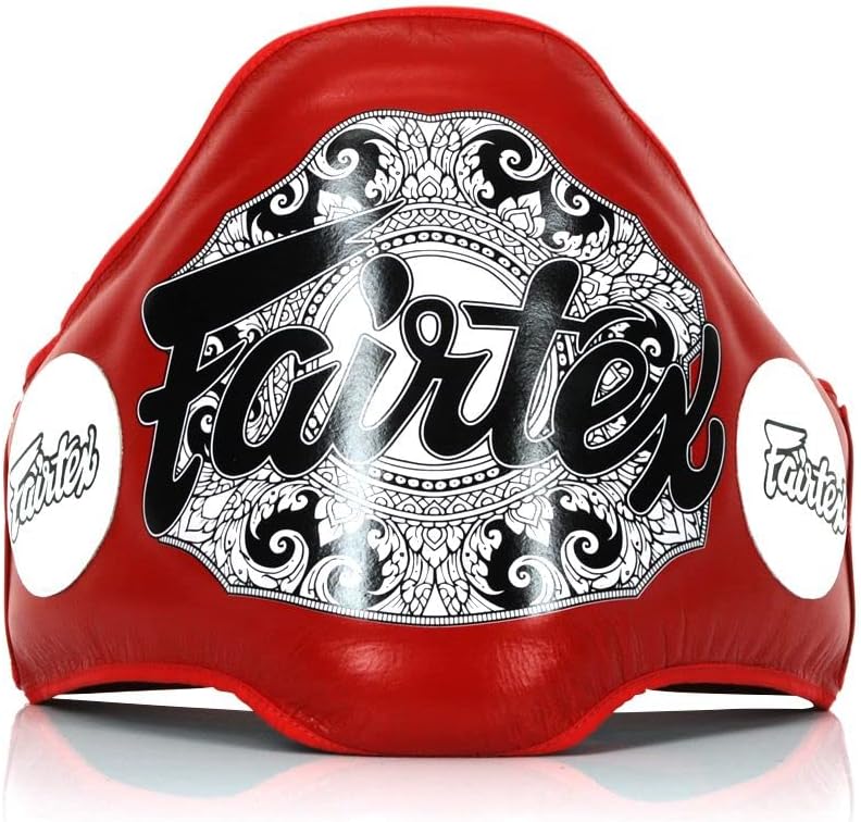 Fairtex BPV2 Leichtes Bauchpolster Muay Thai Trainer Schutzschutz für Boxen, MMA, Muay Thai Training