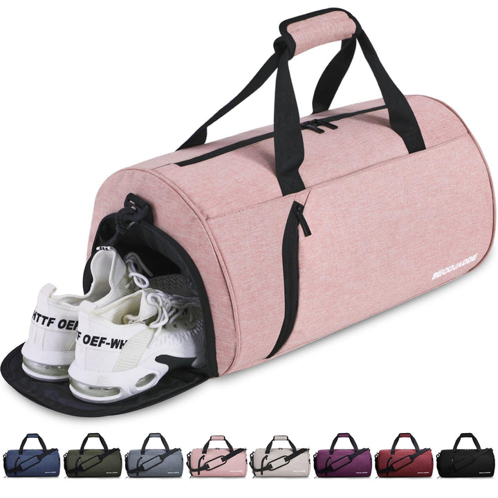 Sporttaschen für Damen und Herren, 35L Reisetasche Duffel Bag Übernachtungstasche mit Schuhfach &amp; Na