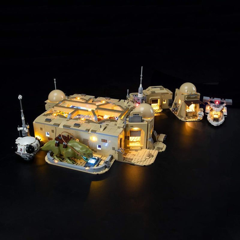 BRIKSMAX Led Lighting Kit für Lego Star Wars Mos Eisley Cantina, Led Light Set Add-on für Lego Set 7