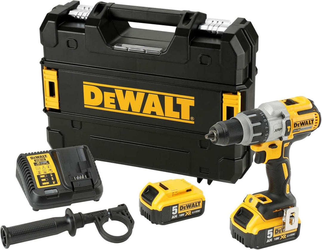Dewalt 18V 3-Gang Akku-Schlagbohrschrauber DCD996P2 (11-stufiges Drehmomentmodul, drei-Stufen-LED mi