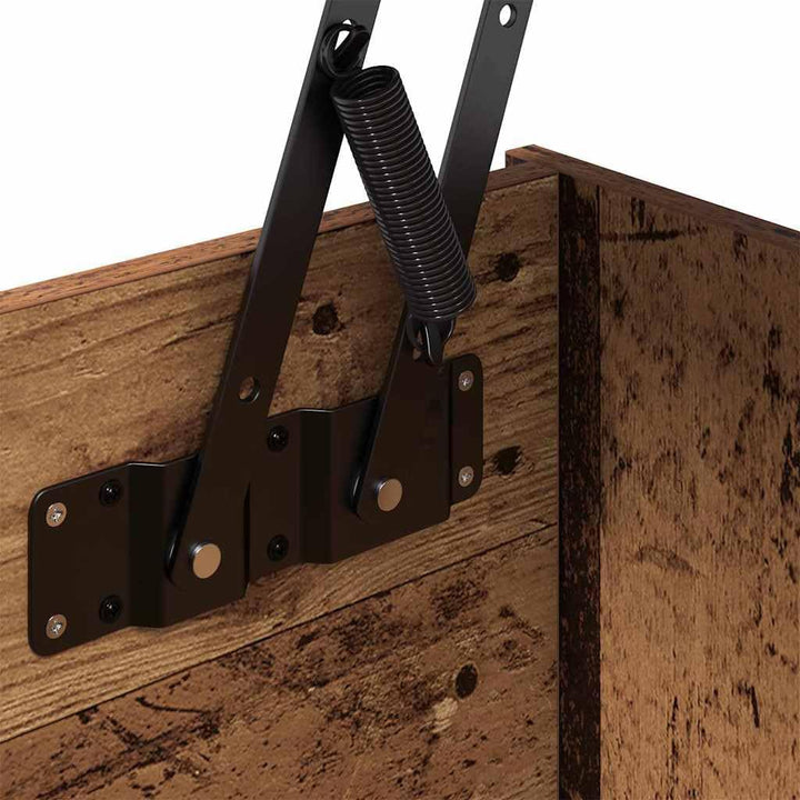 vidaXL Couchtisch Altholz 80 x 50,5 x 42,5 cm Holzwerkstoff, Eleganter Wohnzimmertisch, rechteckiges