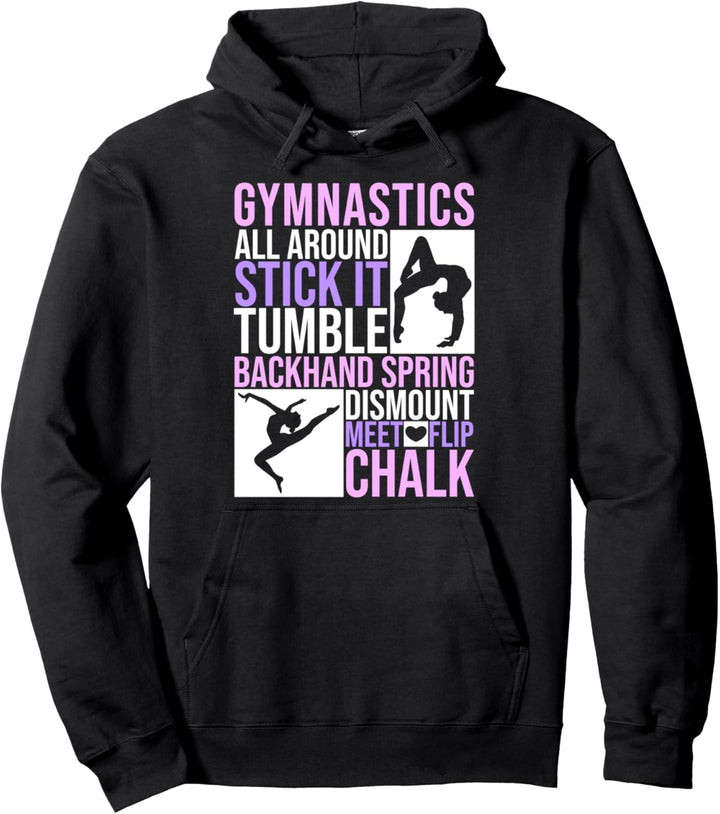 Turnen Mädchen Damen - Akrobatik Gymnastik Turnerin Pullover Hoodie