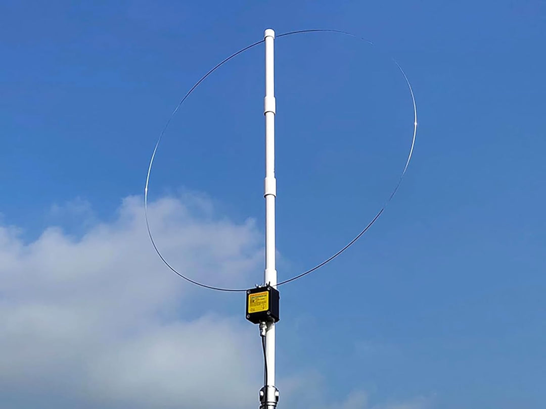 AURSINC K-480WLA Tragbare Kurzwellen-Radio aktive Schlaufenantenne 0,5 MHz–500 MHz Full-Band LW/MW/S