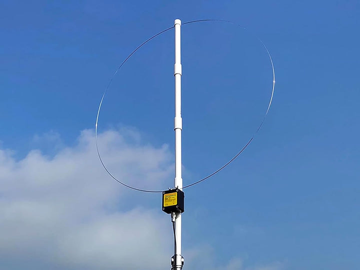 AURSINC K-480WLA Tragbare Kurzwellen-Radio aktive Schlaufenantenne 0,5 MHz–500 MHz Full-Band LW/MW/S