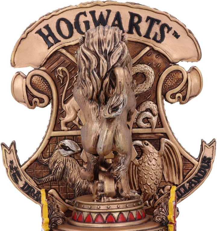 Nemesis Now Harry Potter Gryffindor Buchstütze, offizielles Lizenzprodukt, 20 cm, Gold