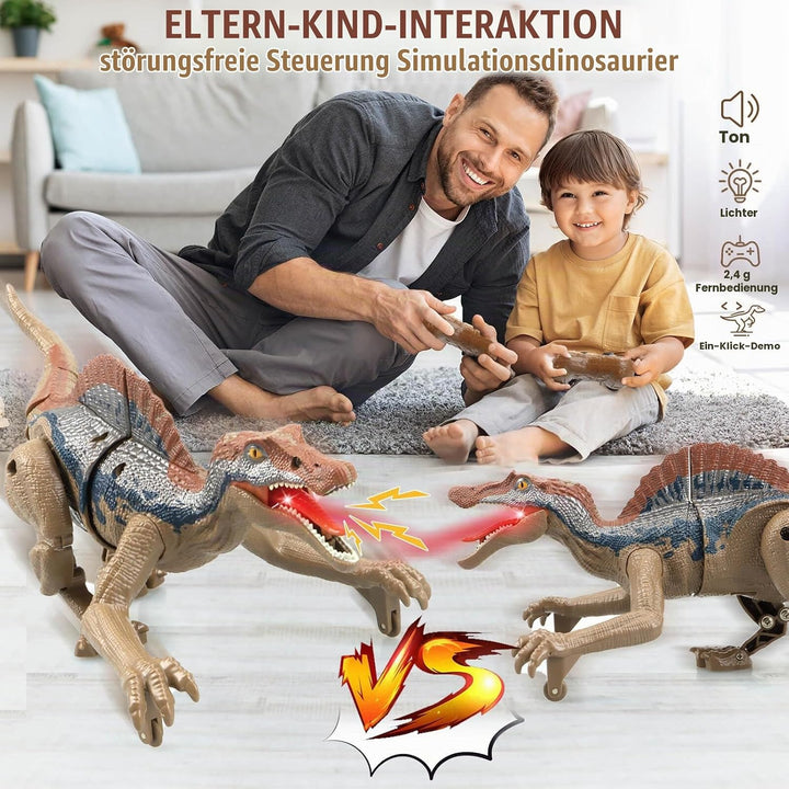 Ferngesteuertes Dinosaurier Spielzeug RC Dinosaurier Dino Roboter Ferngesteuert Spielzeug für Kinder