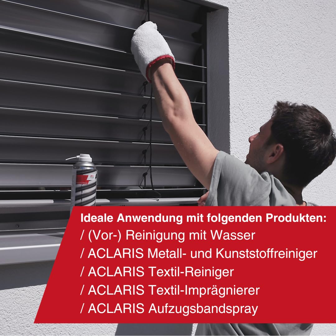 warema Reinigungshandschuh | zur Reinigung von Jalousien, Lamellen und Raffstoren | hochwertiger Put