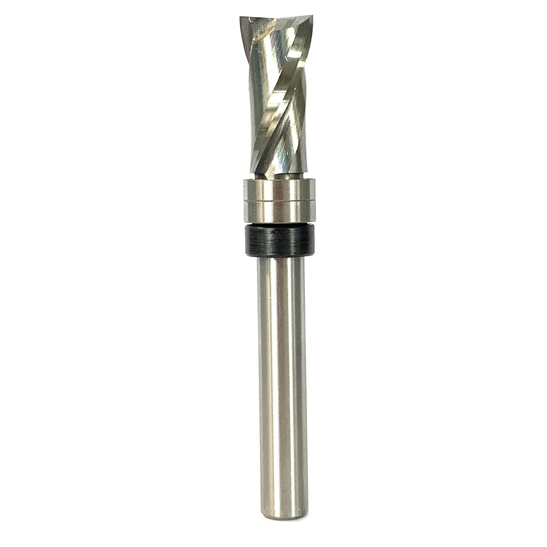 Sinoprotools Spiralfräser 8mm Schaft Upcut, VHM Fräser 25.4mm Schnittlänge,Bündig-Profilfräser für H