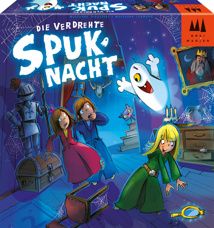 Schmidt Spiele 40896 Die verdrehte Spuknacht, Drei Magier Kinderspiel