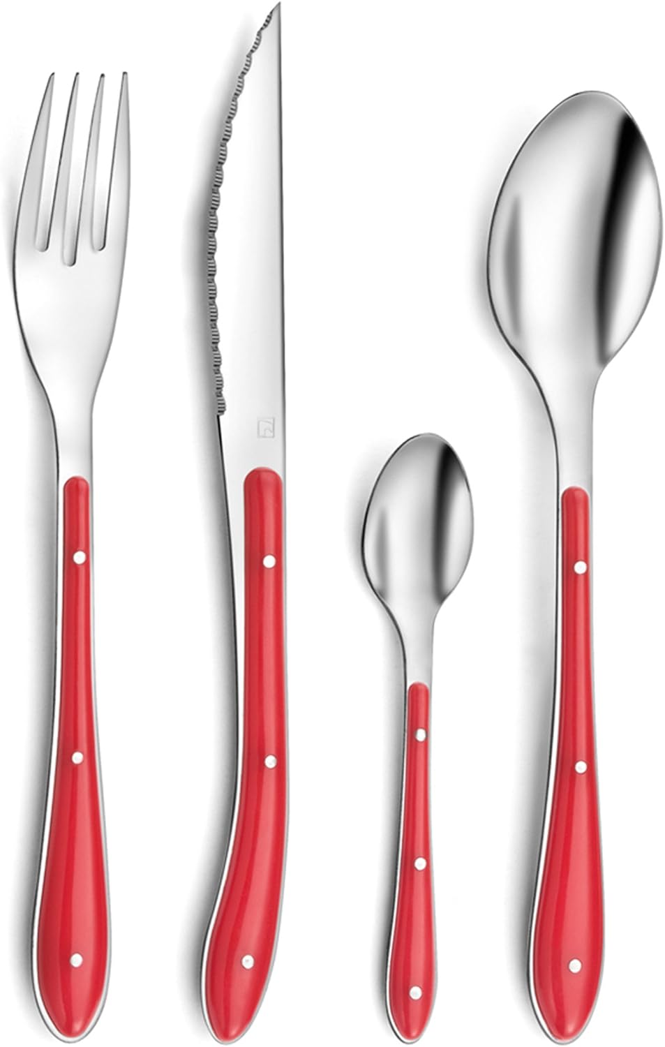 Amefa Retail 1-2-3 Bestek S24 Rood Rot, Rot