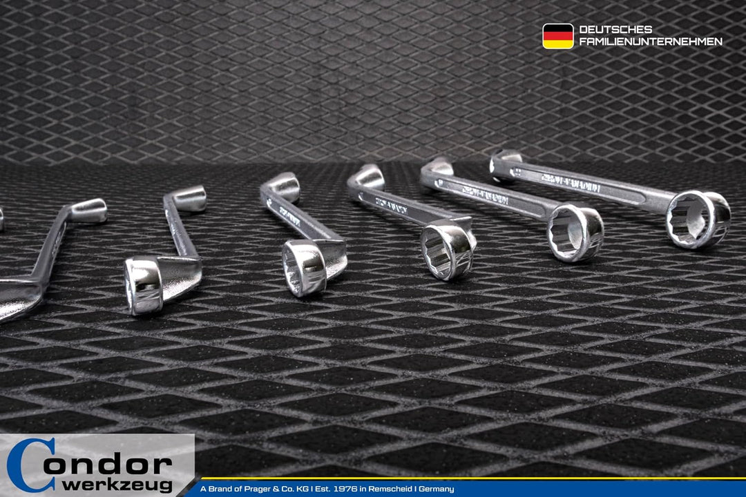 CONDOR Werkzeug 10-8T | Ringschlüssel-Satz | 8-tlg. | 6-22 mm, 8-tlg