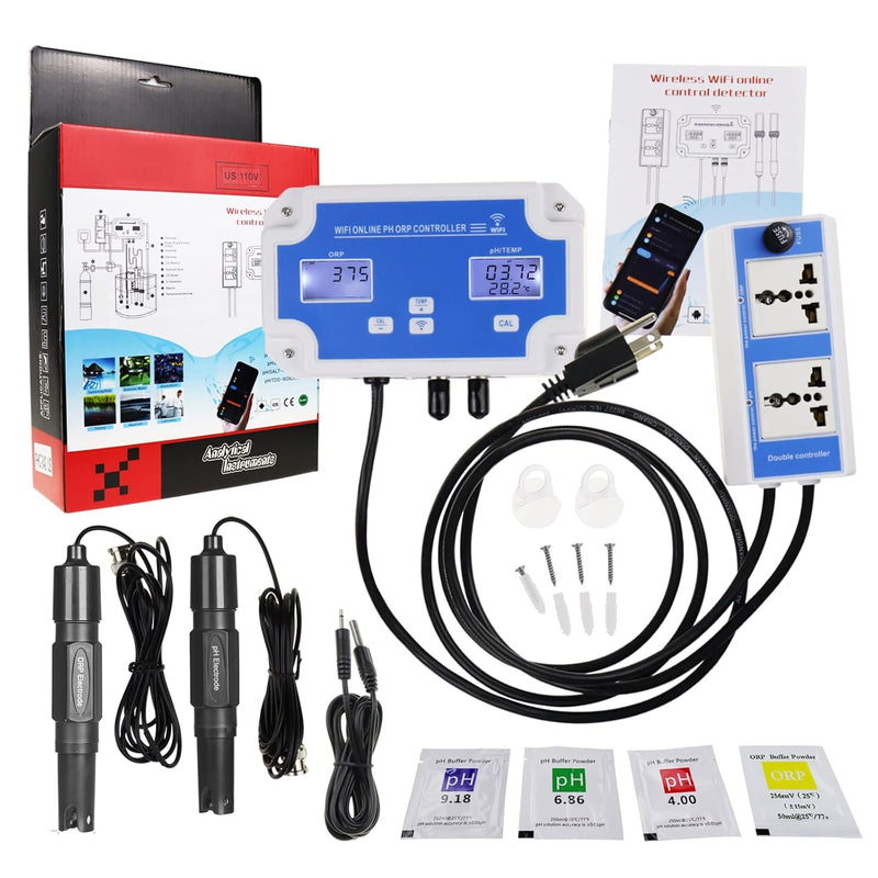 Digitaler PH/ORP-Controller zur Genauen Prüfung der Wasserqualität 3-in-1-Controller, 3-in-1-Control