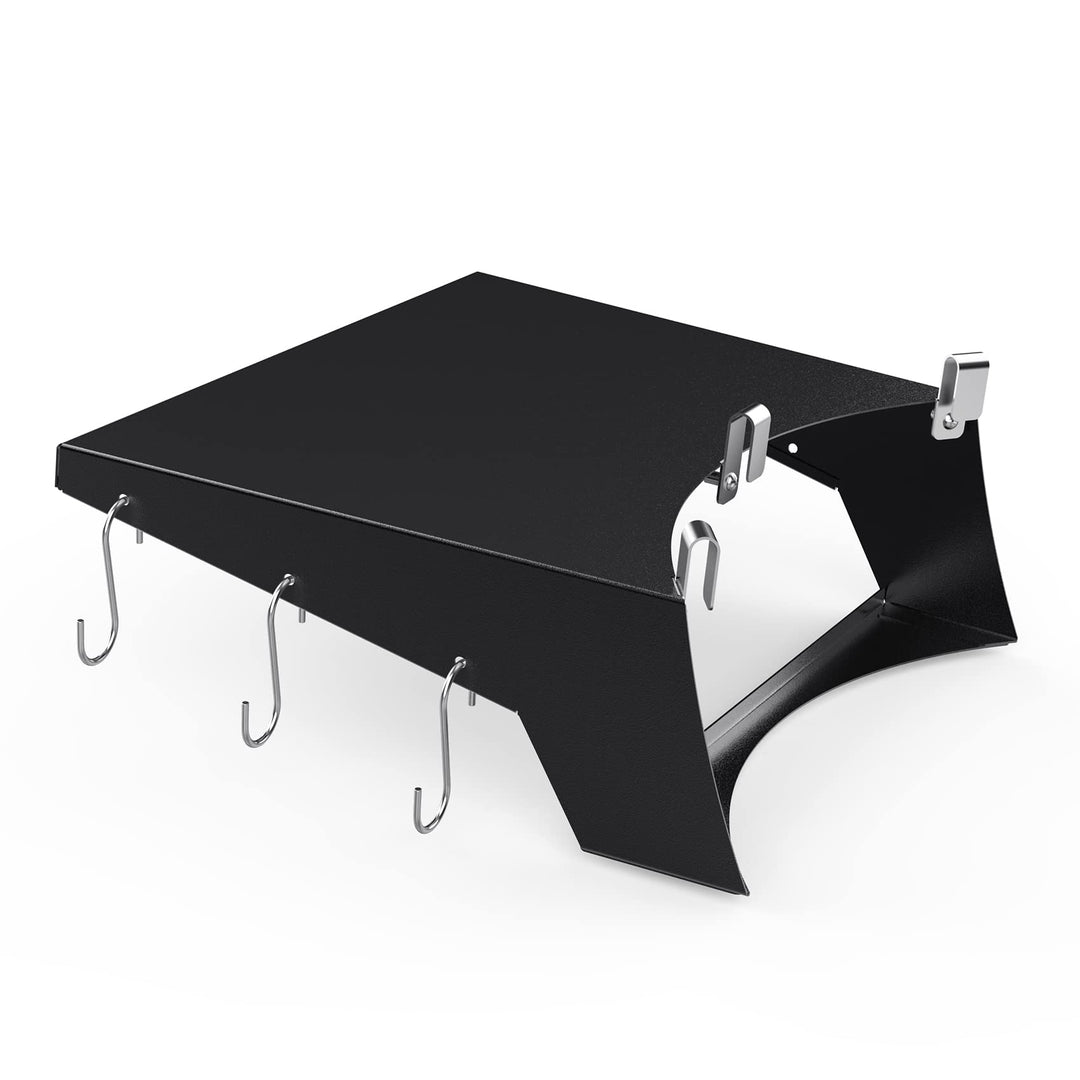 Onlyfire BBQ Beistelltisch, Grilltischablage, Seitentisch für Weber 57 cm Kugelgrill & Master-Touch
