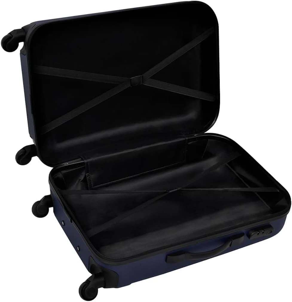 vidaXL Reisekoffer 3-TLG. Trolley Kofferset Hartschalenkoffer mehrere Auswahl Blau, Blau