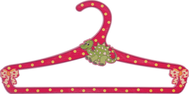 Dida - Set 4 Bunte Kleiderbügel Aus Holz Für Kinder, Dekoration Tiere Set 4 Kleiderbügel für Kinder,