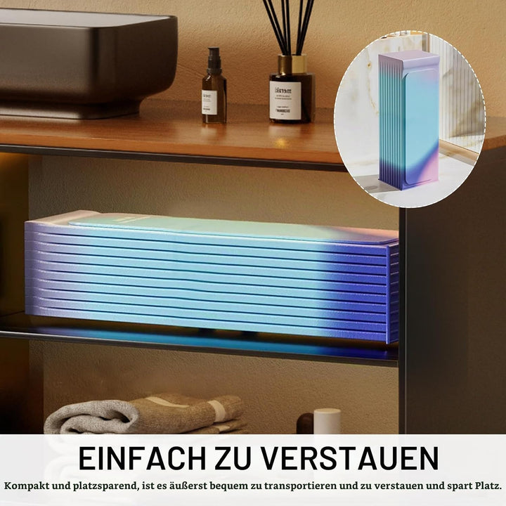 Faltbare Badewanne, 80x70cm(BxH) Tragbare Mobile Badewanne für Heiss- und Kaltbäder für kleine Badez