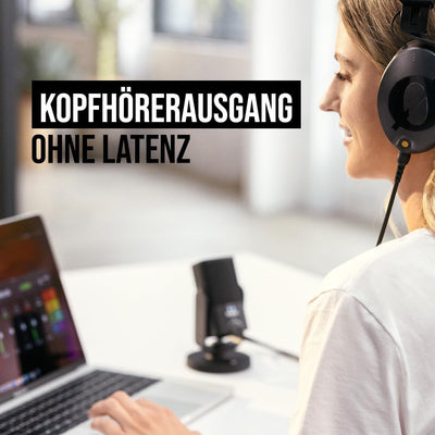 RØDE NT-USB Mini vielseitiges USB-Studio-Kondensatormikrofon für Podcasting, Streaming, Gaming, Musi