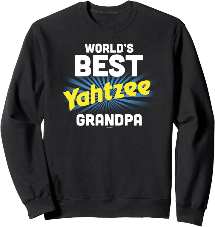 Yahtzee Grandparents Day World's Best Grandpa Sweatshirt