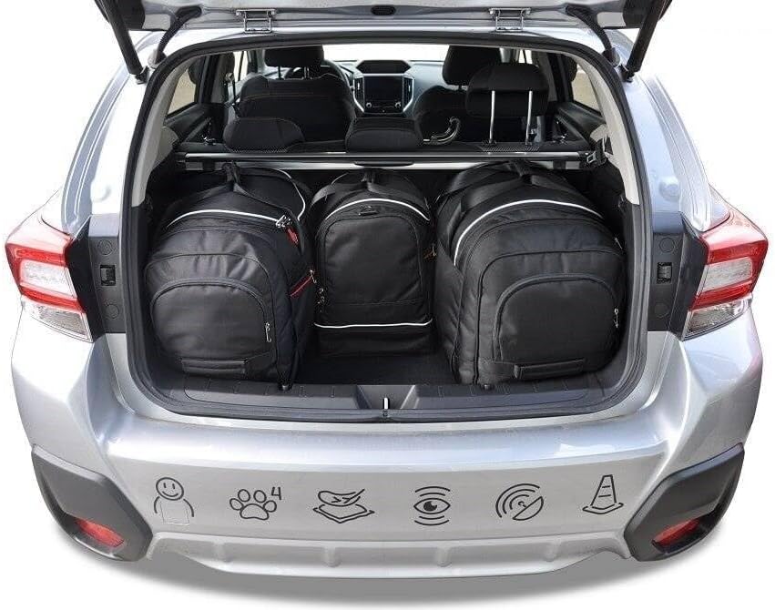 KJUST Dedizierte Reisetaschen 4 stk kompatibel mit SUBARU XV II (GT) 2017+ Car Bags