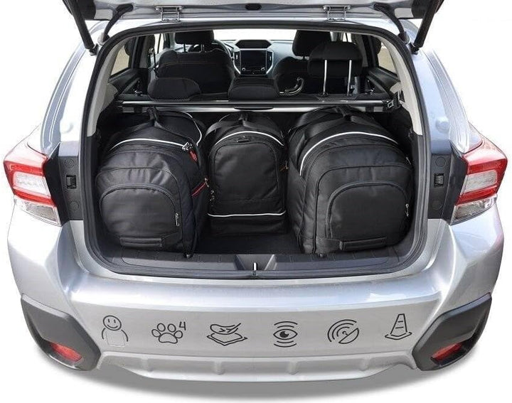 KJUST Dedizierte Reisetaschen 4 stk kompatibel mit SUBARU XV II (GT) 2017+ Car Bags