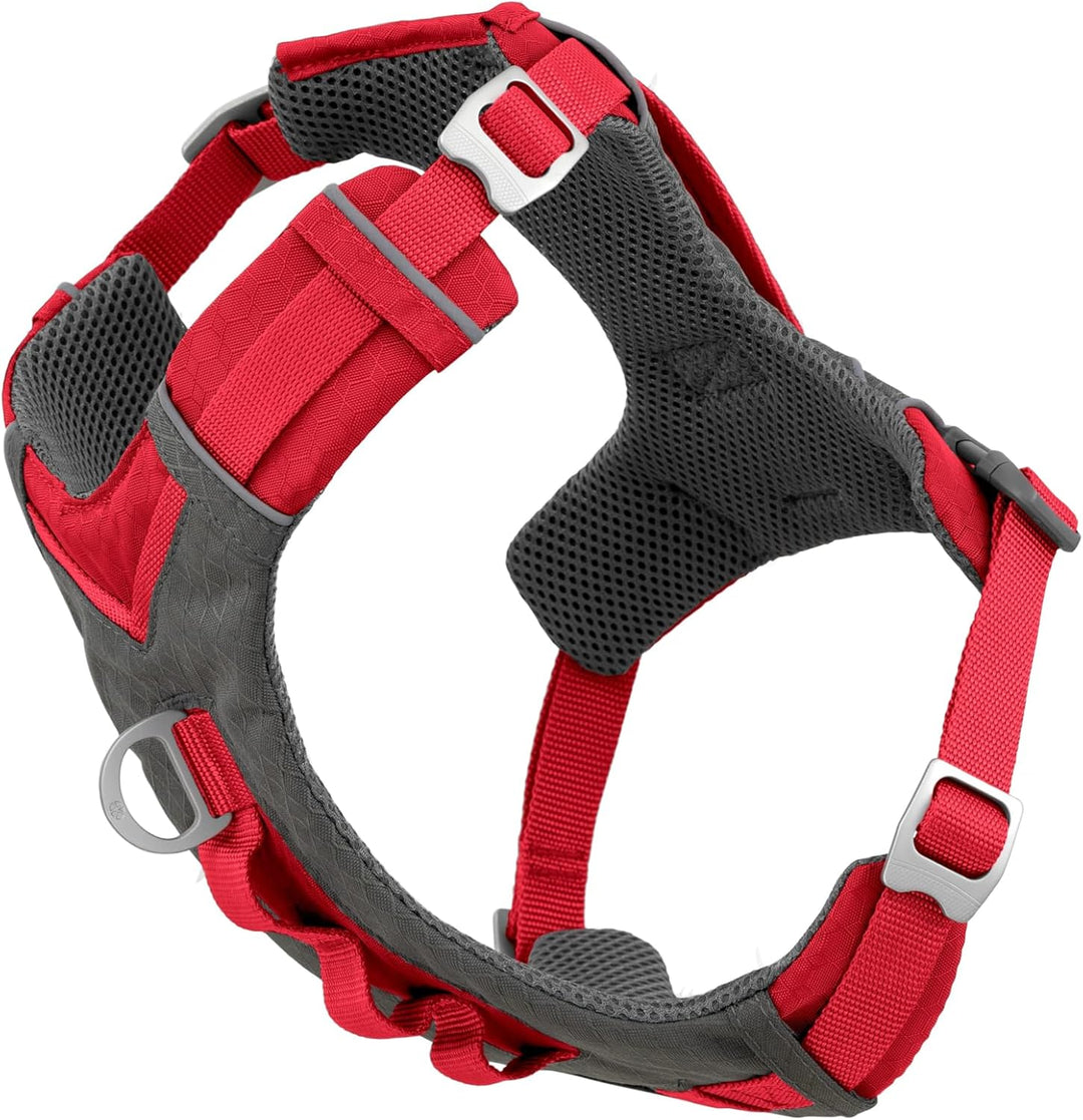 Kurgo Journey Air Hundegeschirr, Mit gepolstertem Brustteil und Rückgriff, Für Hunde von 11-23 kg, G
