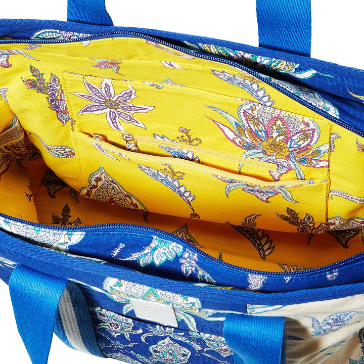 Desigual Womens Fabric Shopping Bag, Blue, U