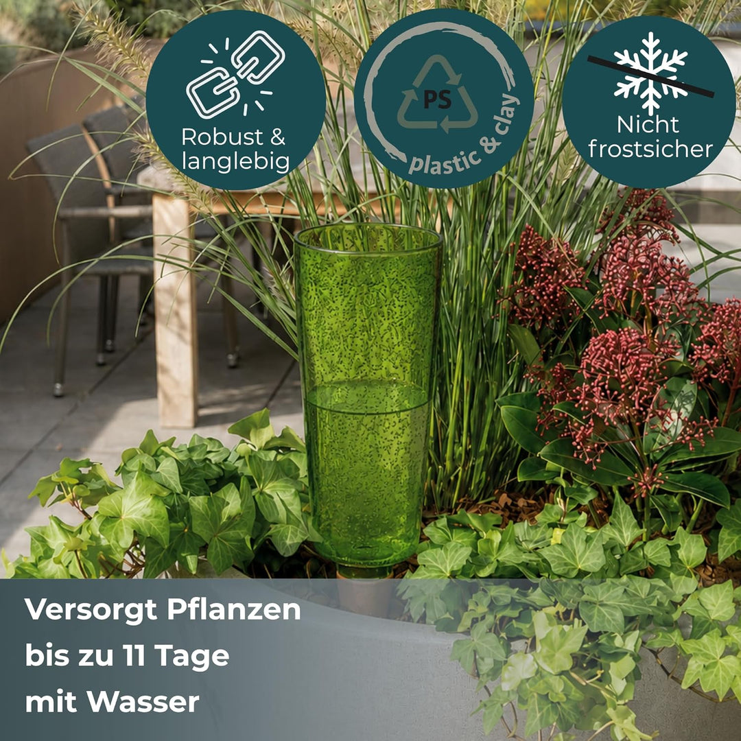 Scheurich Copa XL Bewässerung Wasserspender Bewässerungskugel grün transparent (5, Grün), 5