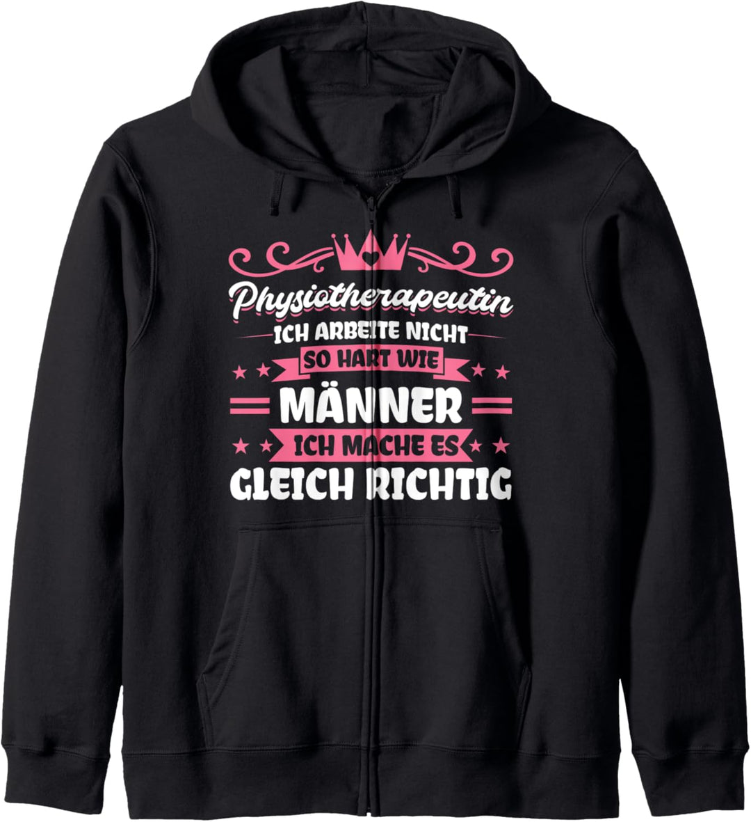 Physiotherapeutin Physio Physiotherapie Kapuzenjacke