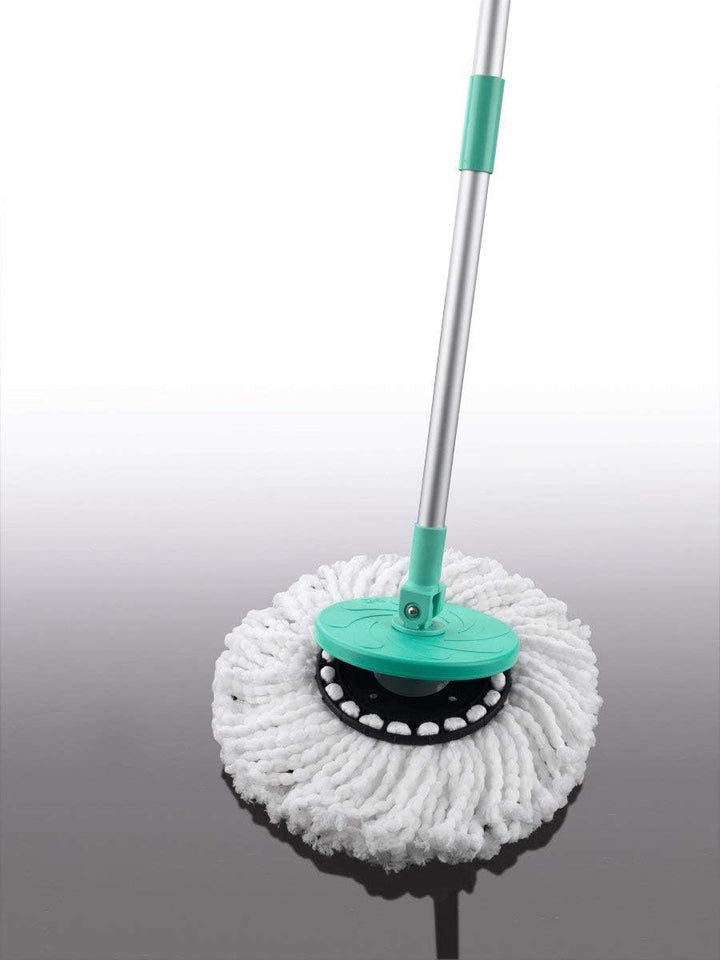 CLEANmaxx Ersatz-Moppaufsatz 2er-Set für Power-Wischmopp | Saugfähige Mikrofaser, ideal für Laminat,