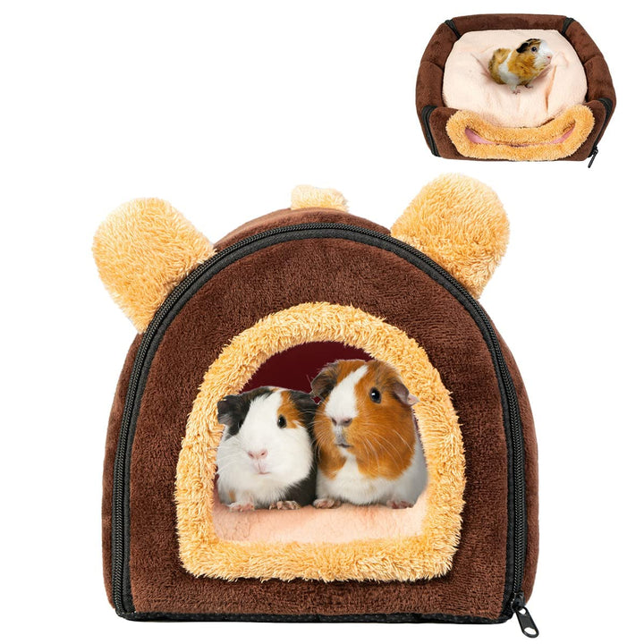Pantula Meerschweinchen Bett Kuschelhöhle - Höhle Gemütliches gross Hamster Kleintier Bett Versteck