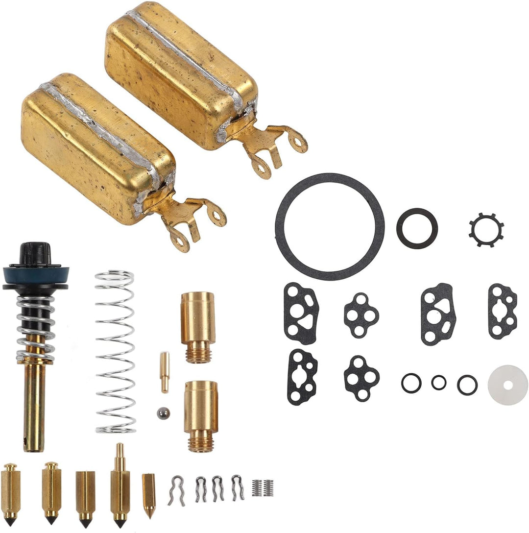 KIMISS Vergaser-Reparatursatz Gummi-Metall-Vollvergaser-Umbausatz für EDELBROCK 1405 1406 1407 1409