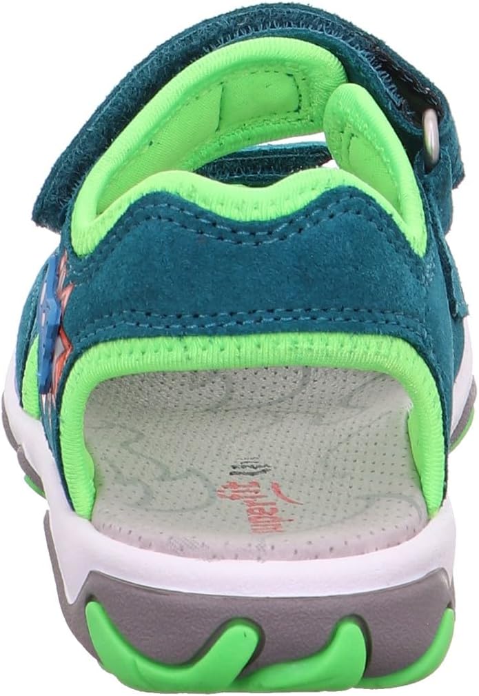 Superfit Jungen MIKE 3.0 Riemchensandalen 32 EU Grün Hellgrün 7000, 32 EU Grün Hellgrün 7000