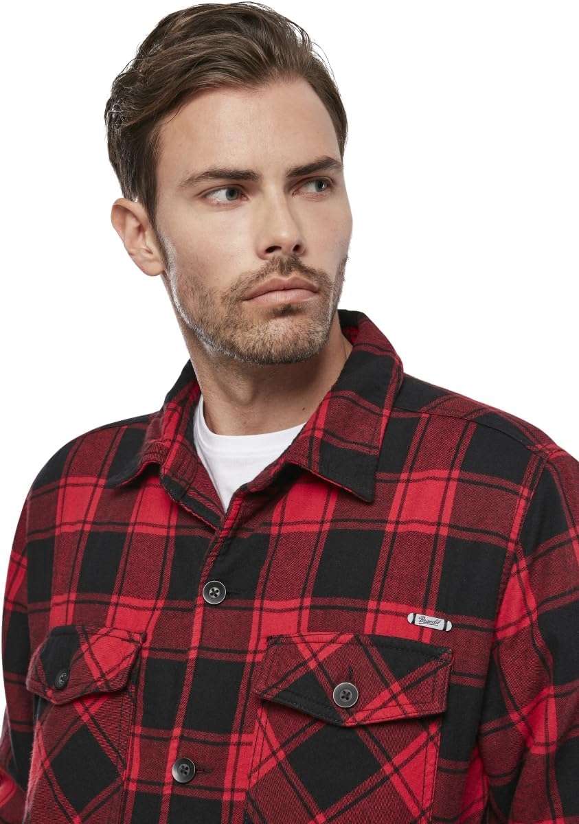 Brandit Lumberjacket, Jacke im Holzfällerdesign, verschiedene Farben, Grösse S bis 7XL