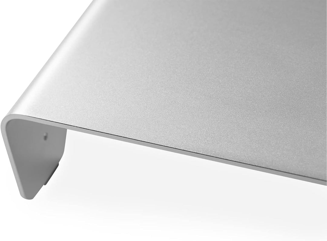 DIGITUS Designer Monitor-Erhöhung aus Aluminium - Bildschirm-Ständer - Traglast 10 kg - Nicht Rutsch